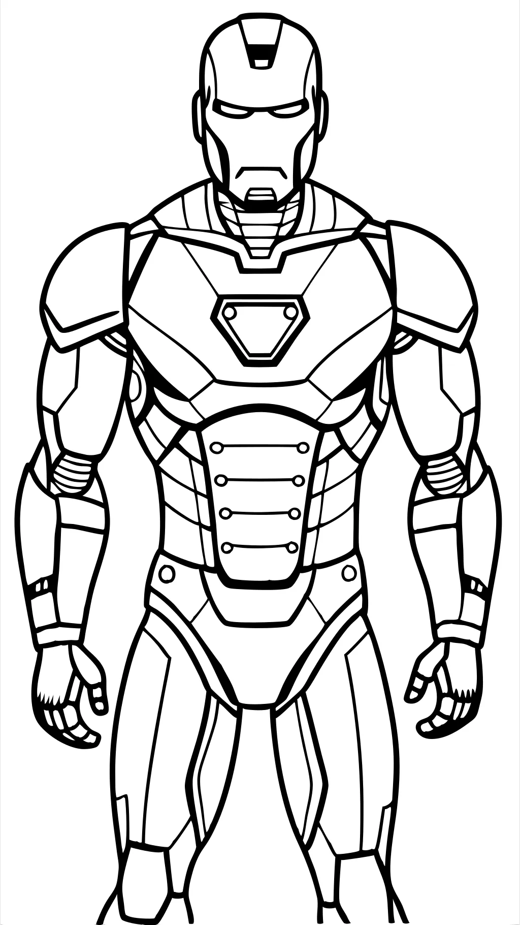 coloriages Ironman imprimables